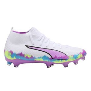 Puma Childrens/Kids Ultra 6 Match+Brilliance Firm Ground Football Boots / White